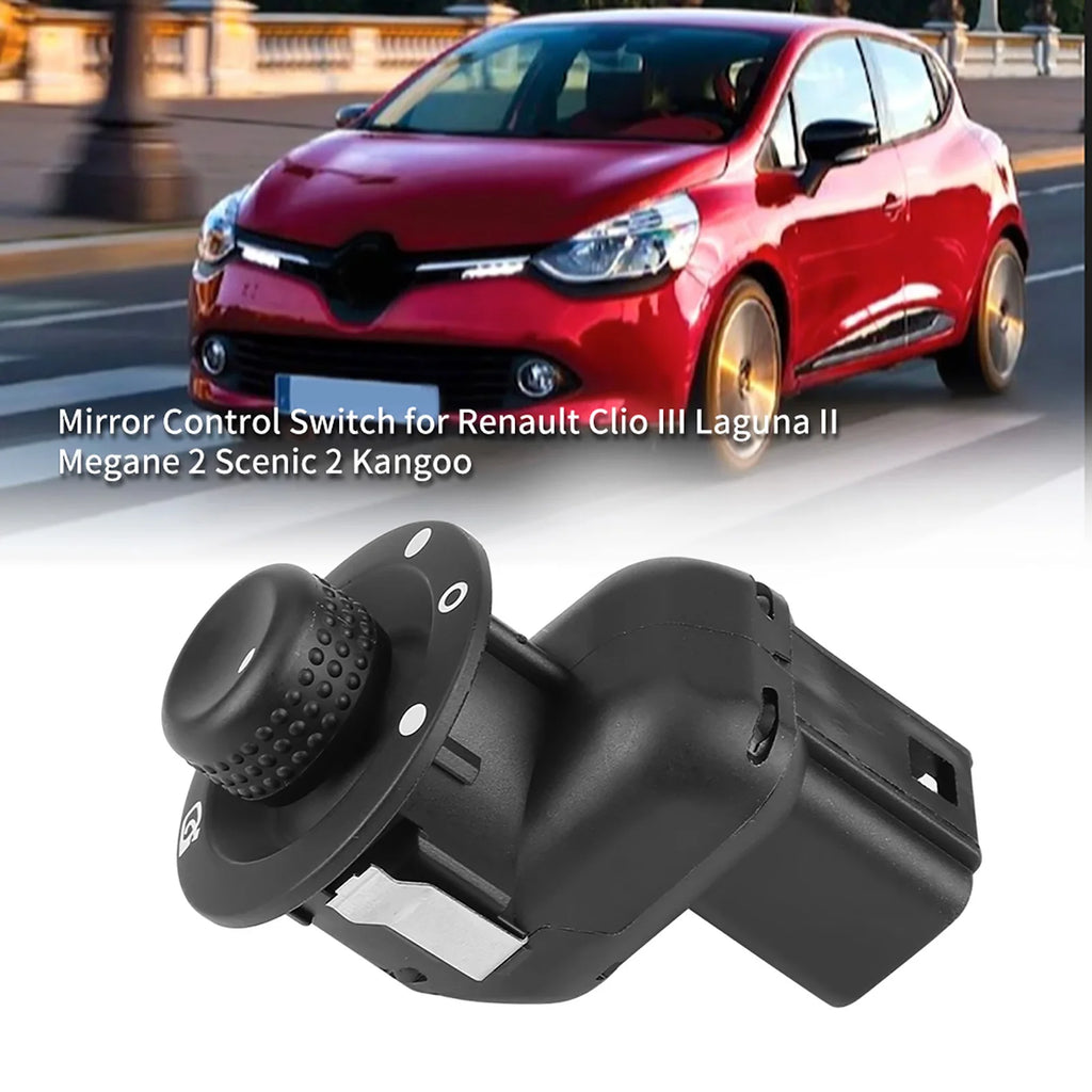Car Electric Door Rear View Mirror Control Switch Button Replacement for Clio III Mk3 Laguna 2 S - Automotive LED Light
