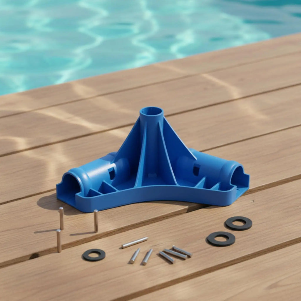 Pool Hardware Connector Frame Corner Bracket Internal Ribs Swimming Pool Part for Rectangular Po - Automotive LED Light