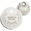 0.6-2.4mm Range Coin-Type Spark Plug Gage Gap Tool Feeler Spark Plug Gap Measurement Tool Easy-T - Automotive LED Light