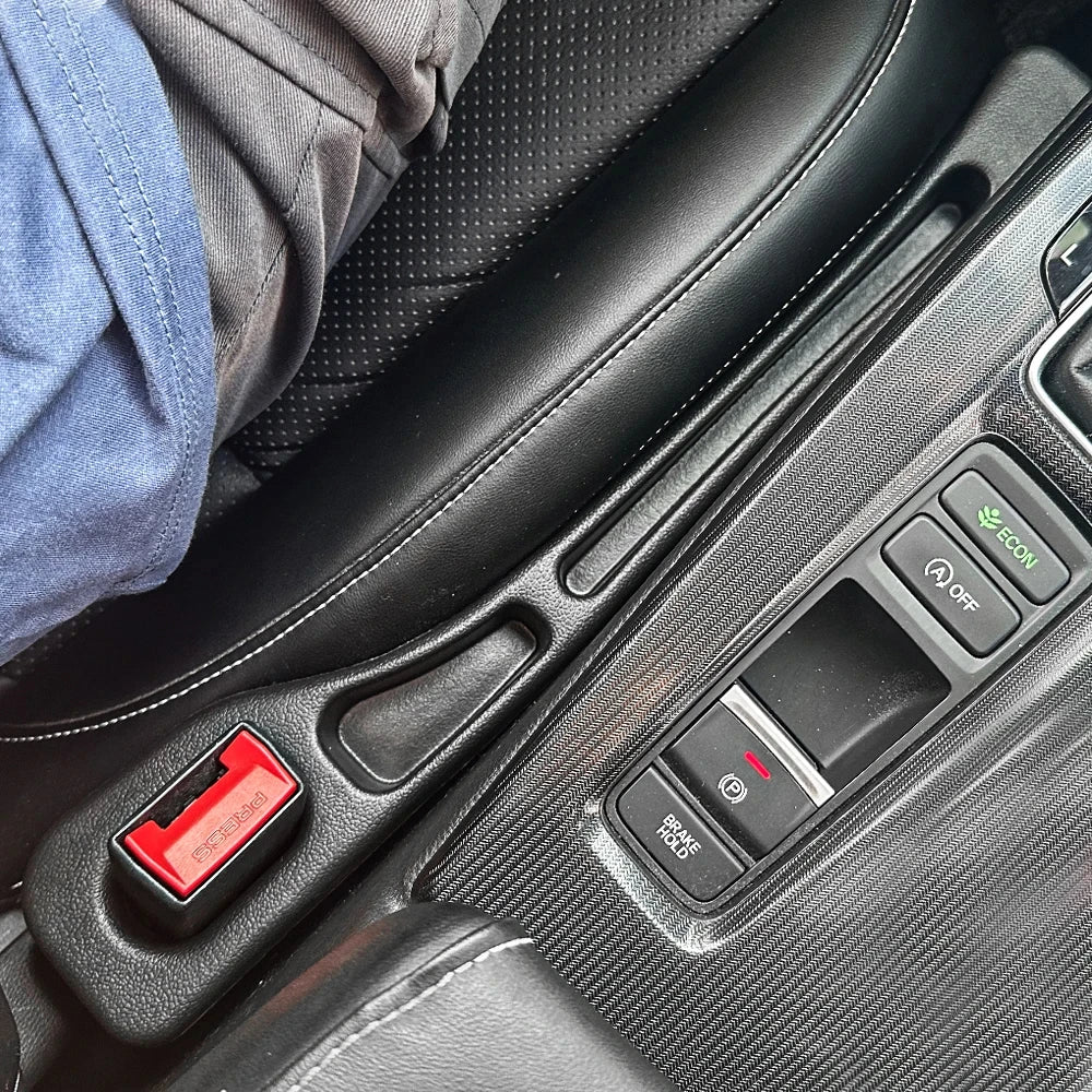 1 Pair Universal Car Seat Gap Plug Strip Side Seam Car Gap Filler Leak Proof Seat Gap Storage Or - Automotive LED Light