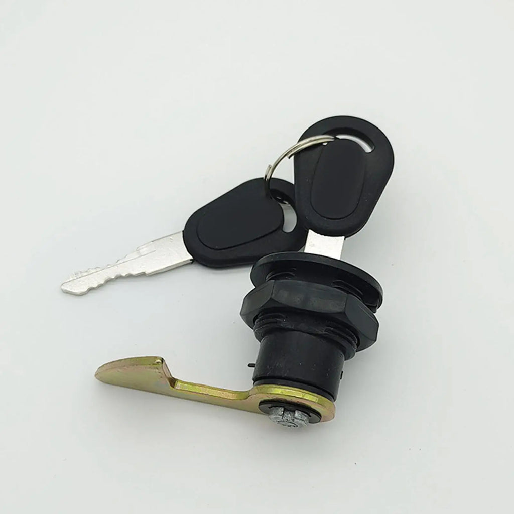 Motorcycle Rear Trunk Lock Key Set Quality Metal Weatherproof Storage Case Accessory for Electri - Automotive LED Light