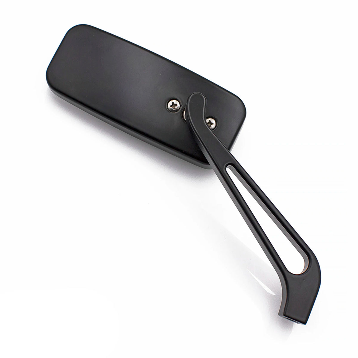 Rear View Mirror 10/8mm Motorcycle Accessories Motorbike Pair Rectangle Mirrors Motorcycle Adjus - Automotive LED Light