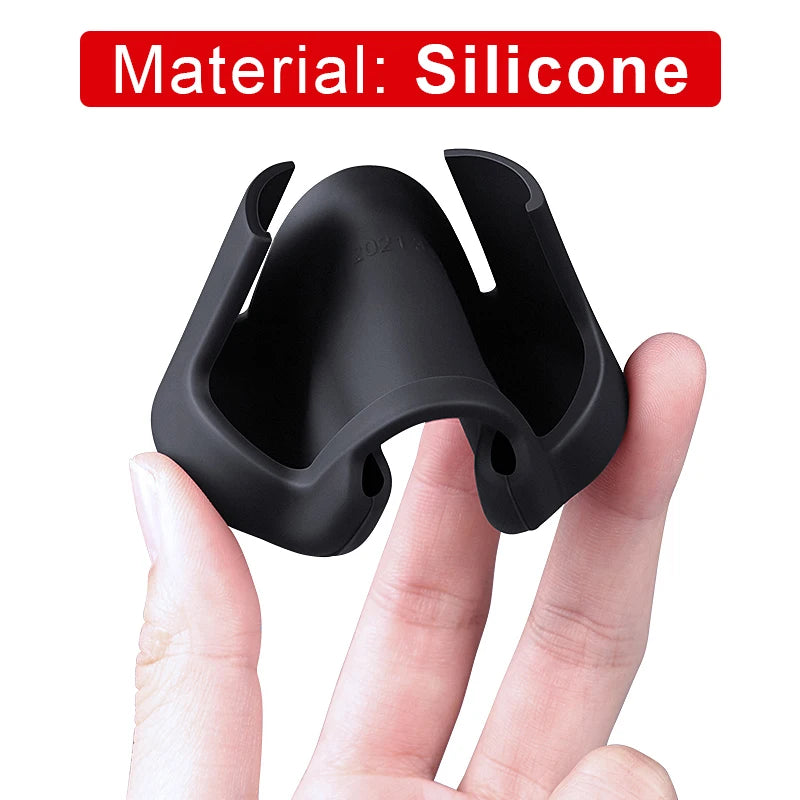 For Tesla Model 3 Y 2017- 2021 2022 2023 Car Seatbelt Buckle Protector Cover Sil for Tesla Model 3 2017-2021 - Automotiv