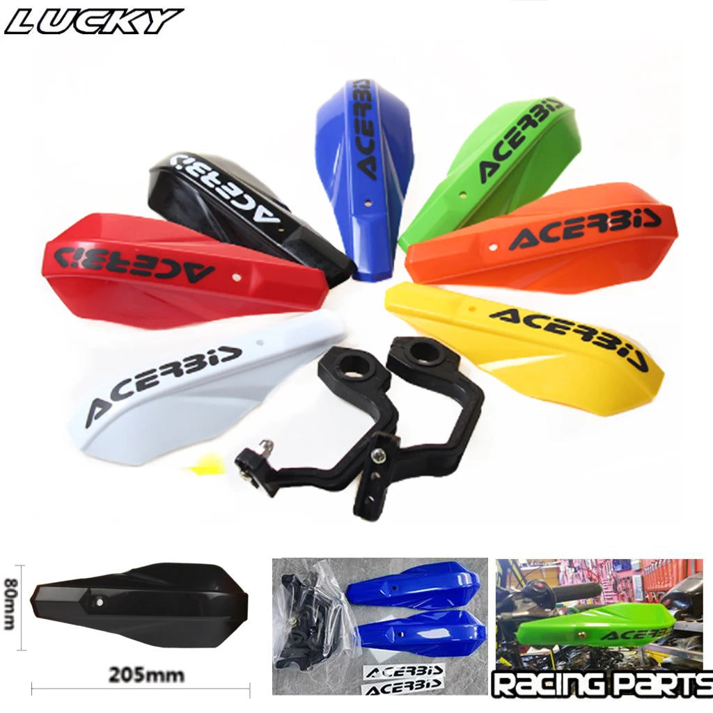 Motorcycle Hand Guards Handle Protector Handguard Handlebar Pro For KTM HONDA YAMAHA SUZUKI Pit  - Automotive LED Light