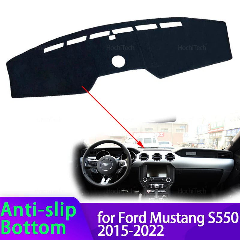 For Ford Mustang S550 2015-2022 Interior Accessories Auto Car Dashboard Cover Da for Ford S550 2015-2022 - Automotive LE