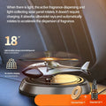 Rotating Aromatherapy Perfume Solar Car Air Freshener Perfume Helicopter Decor Interior Decor So - Automotive LED Light