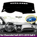 Anti-Slip Dashboard Cover Protective Pad Car Accessories Sunshade Carpet For Chevrolet Sail 2015 - Automotive LED Light