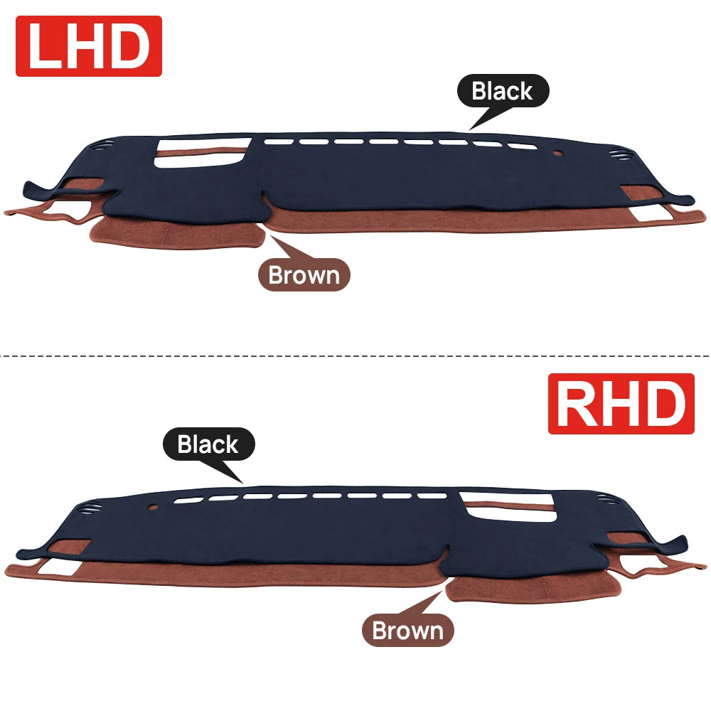Car Dashboard Cover For Toyota Highlander XU70 Kluger 2021 2022 2023 2024 Instru for Toyota XU70 - Automotive LED Light