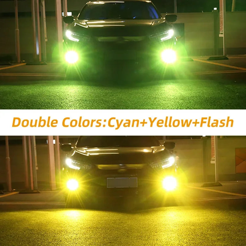 AutoGlowLED LED Fog Light Bulbs for Subaru XV Crosstrek 2016-2023, 2Pcs