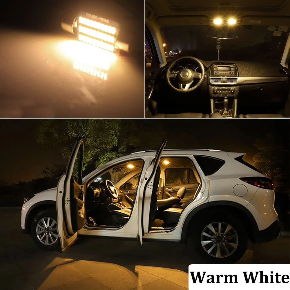 AutoGlowLED Car Interior LED Lights Canbus Kit for Nissan Qashqai 2007-2013