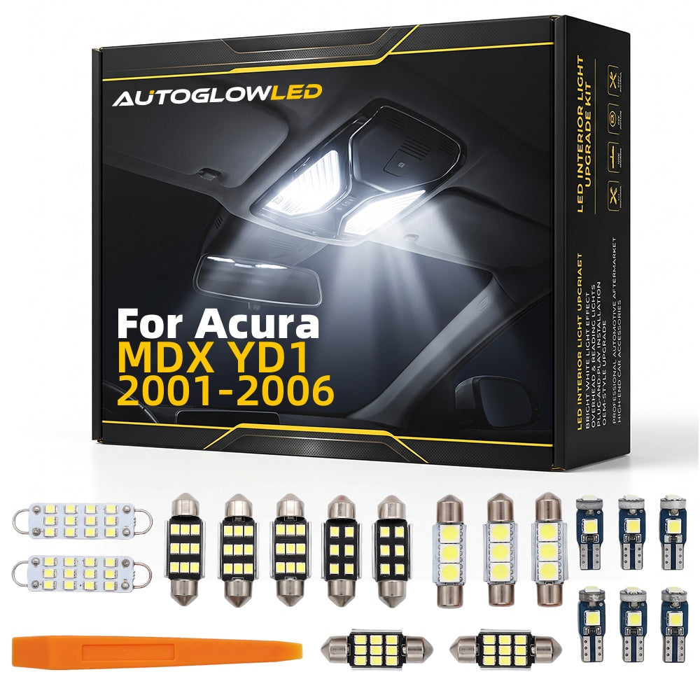 AutoGlowLED LED Interior Light Kit for Acura MDX YD1 2001-2006