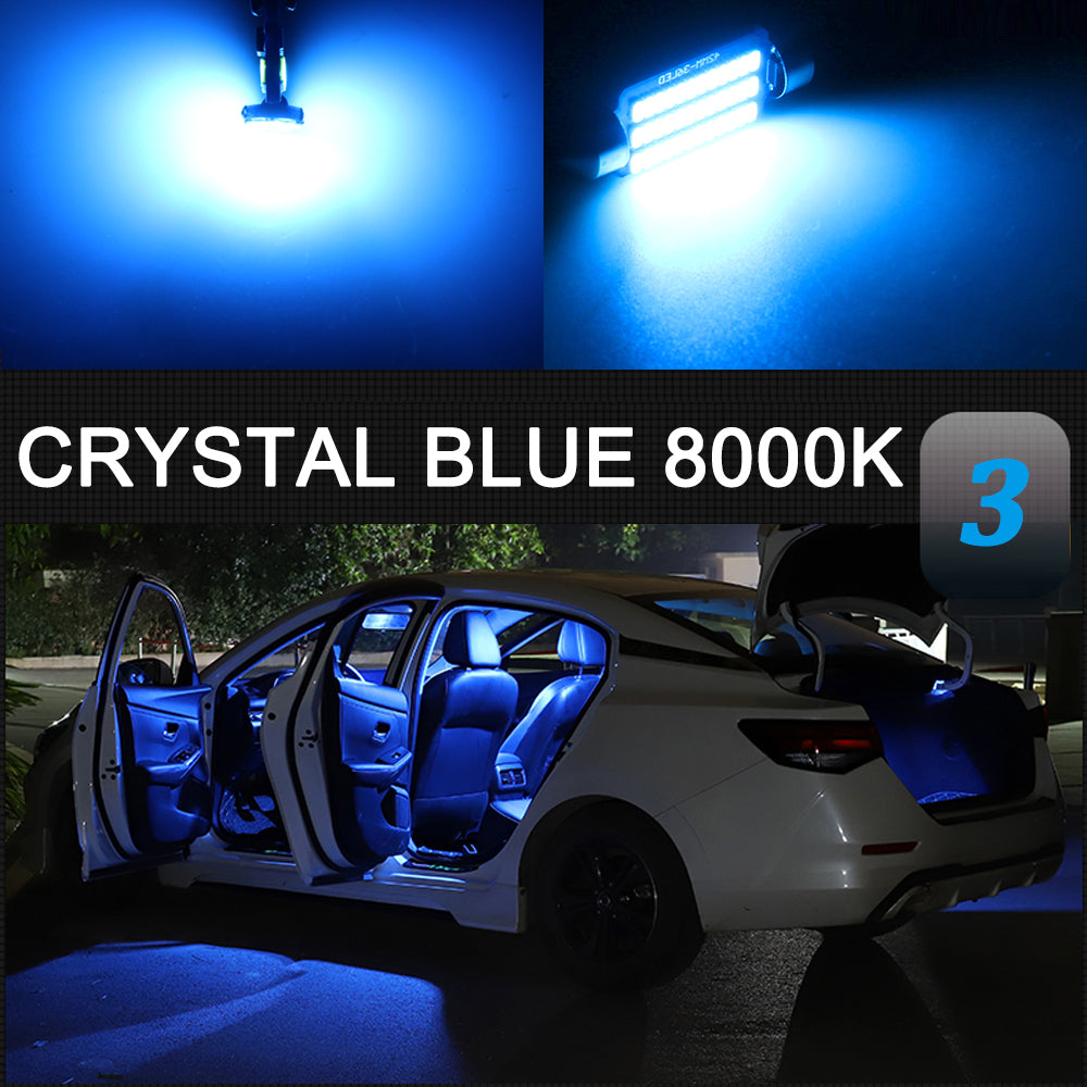 AutoGlowLED 13pc LED Interior Light Kit for Toyota Camry XV30 Canbus