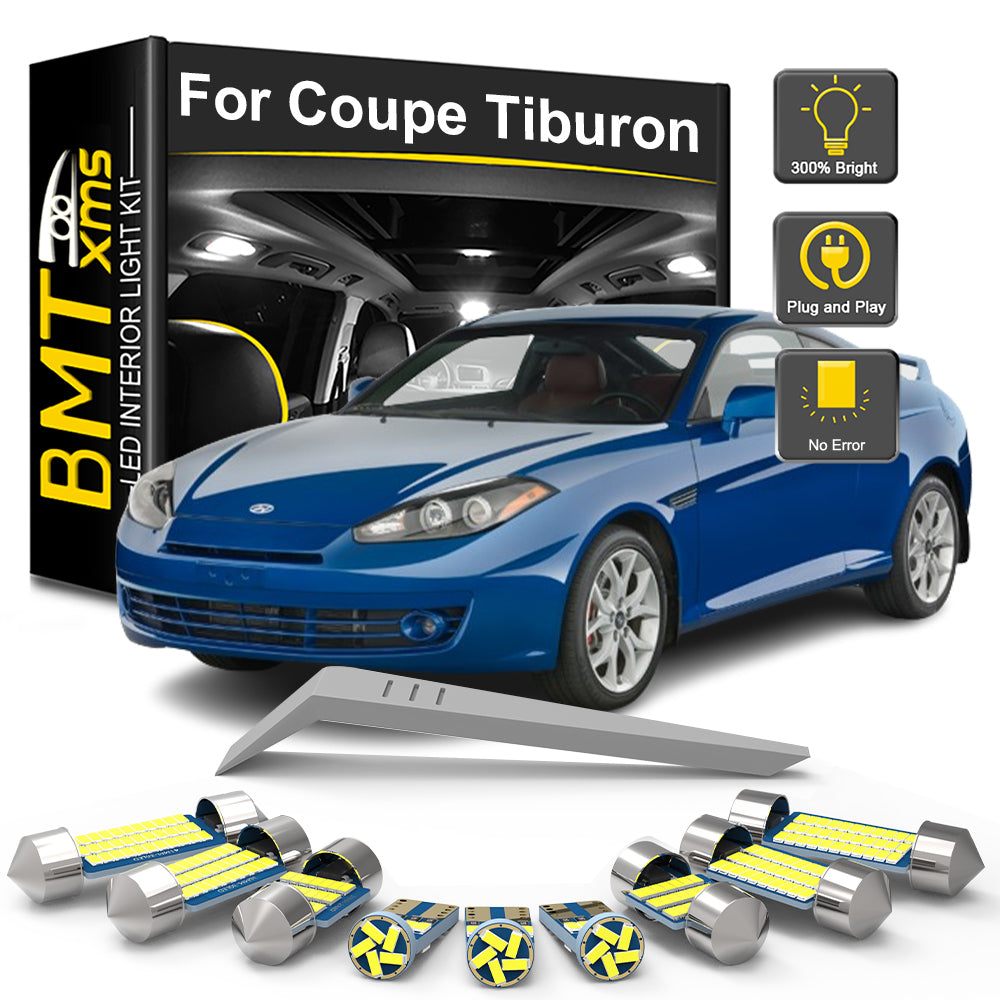 AutoGlowLED LED Interior Light Kit for Hyundai Coupe Tiburon RD GK 1996-2009 Canbus