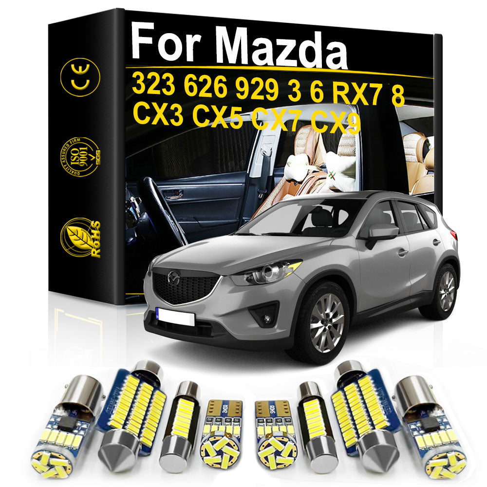 AutoGlowLED Mazda LED Interior Light Kit Canbus Indoor Lamp
