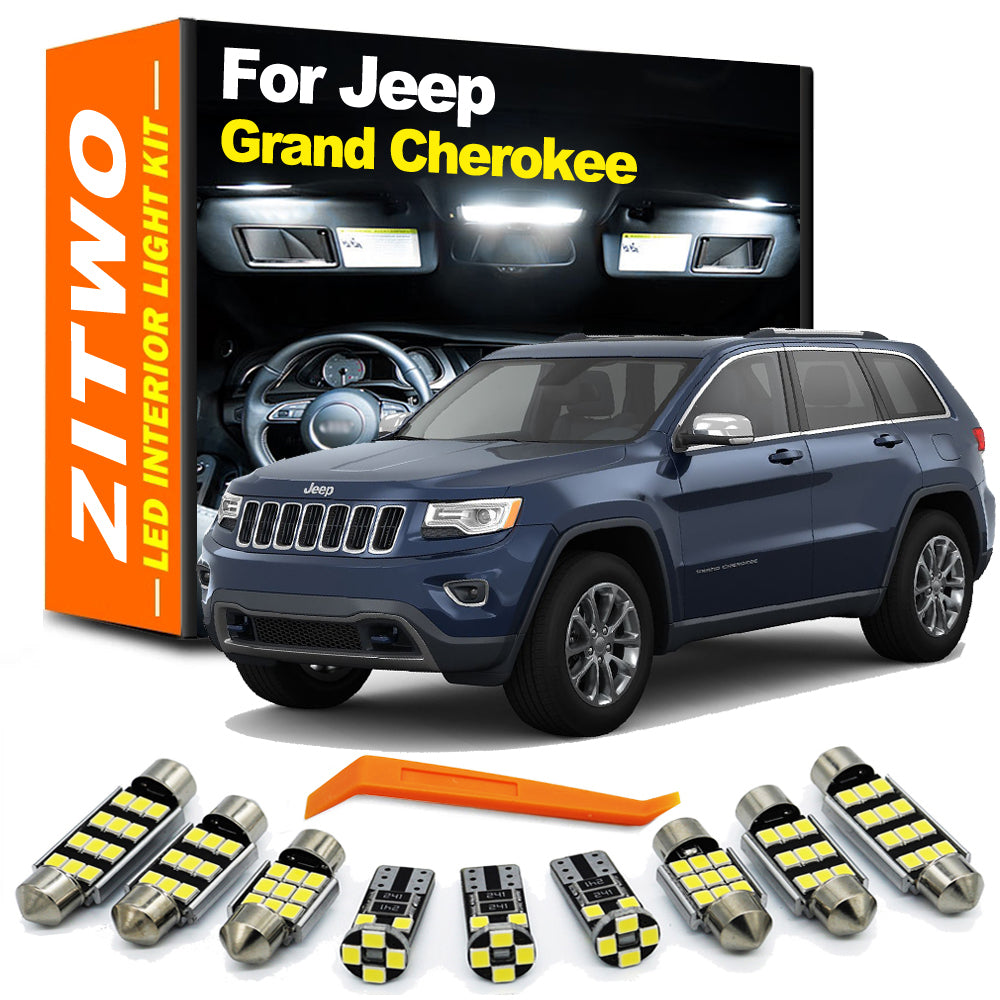 AutoGlowLED LED Interior Light Kit for Jeep Grand Cherokee ZJ WJ WK WK2 1993-2021