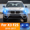 AutoGlowLED LED Daytime Running Light DRL for BMW X3 F25 2010-2017, 2pcs