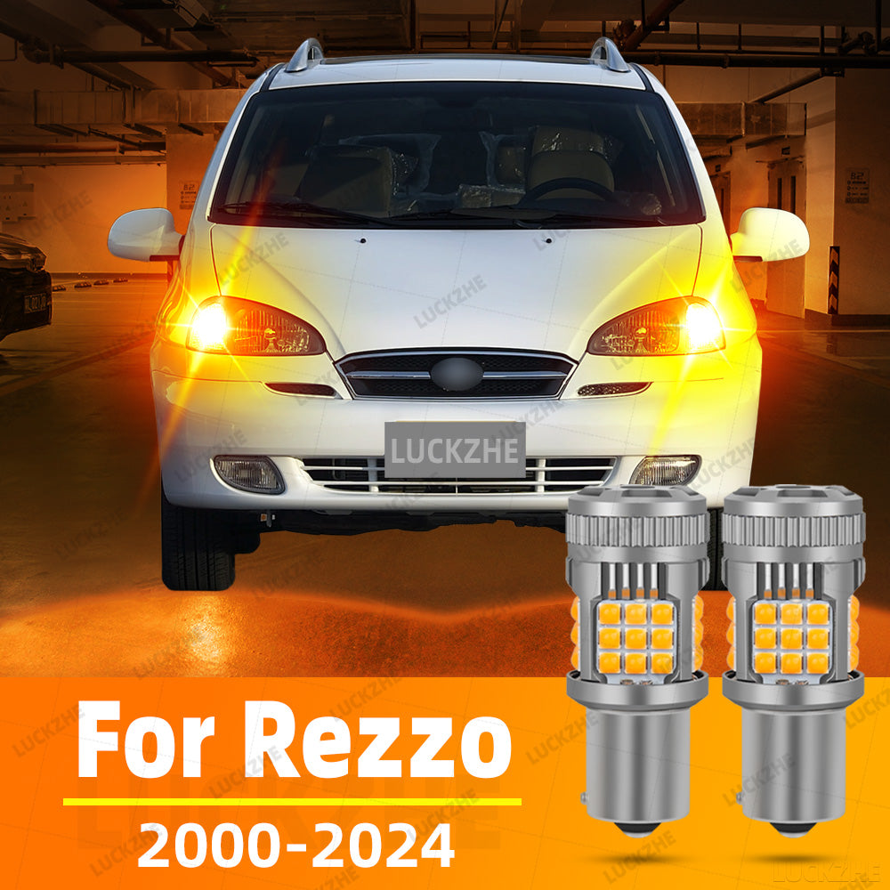 AutoGlowLED LED Turn Signal Light for DAEWOO Rezzo 2000-2024 Amber Super Bright