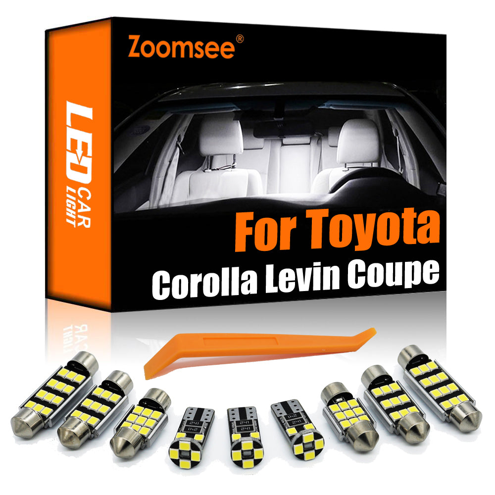 AutoGlowLED Interior LED Light Kit for Toyota Corolla Levin Coupe AE85-AE111