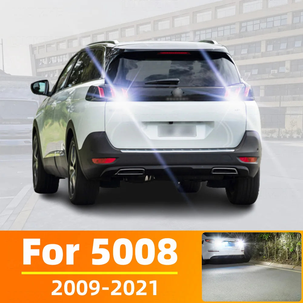 AutoGlowLED LED Reverse Light Kit for Peugeot 5008 I II 2009-2021