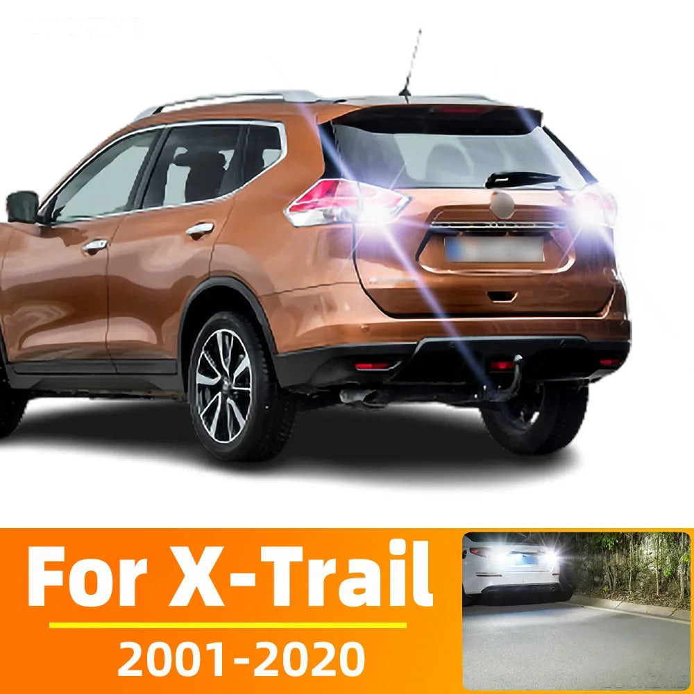 AutoGlowLED LED Backup Reverse Light Bulb for Nissan X-Trail T30 T31 T32 Canbus No Error