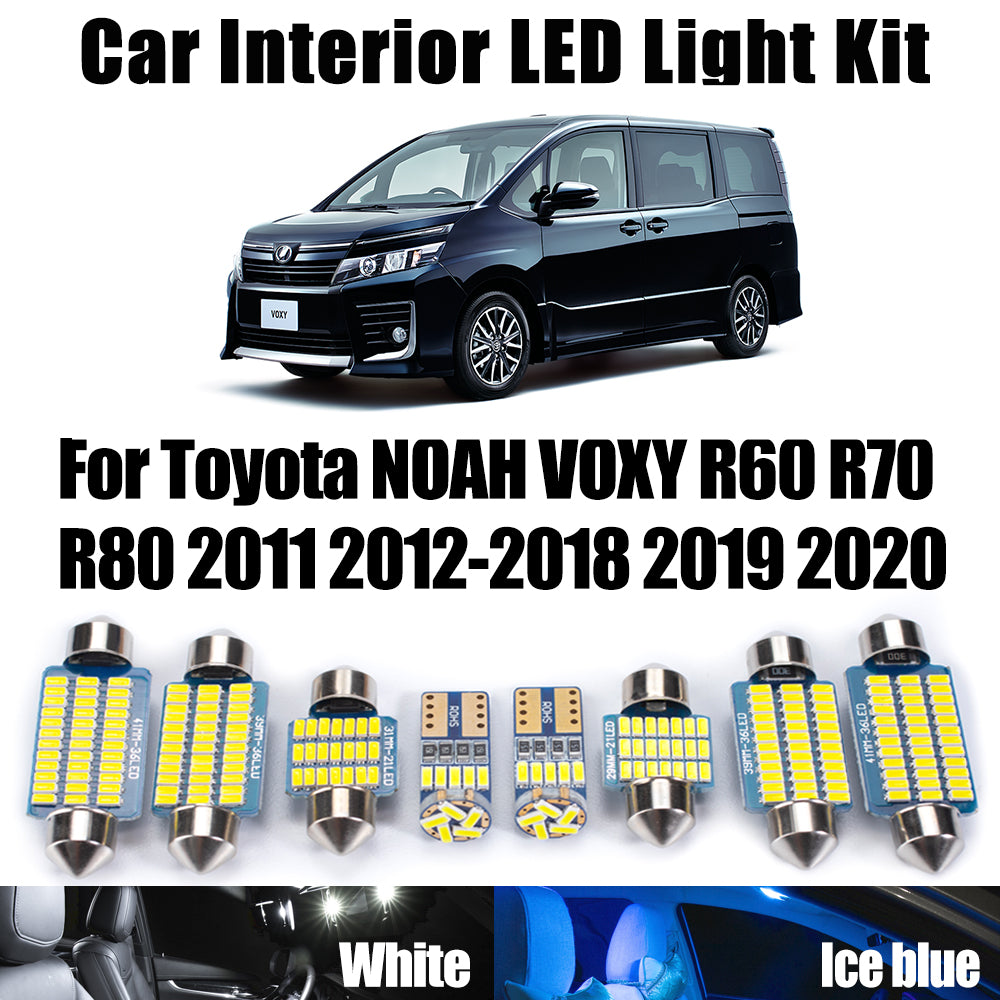AutoGlowLED LED Interior Light Kit for Toyota NOAH VOXY R60 R70 R80