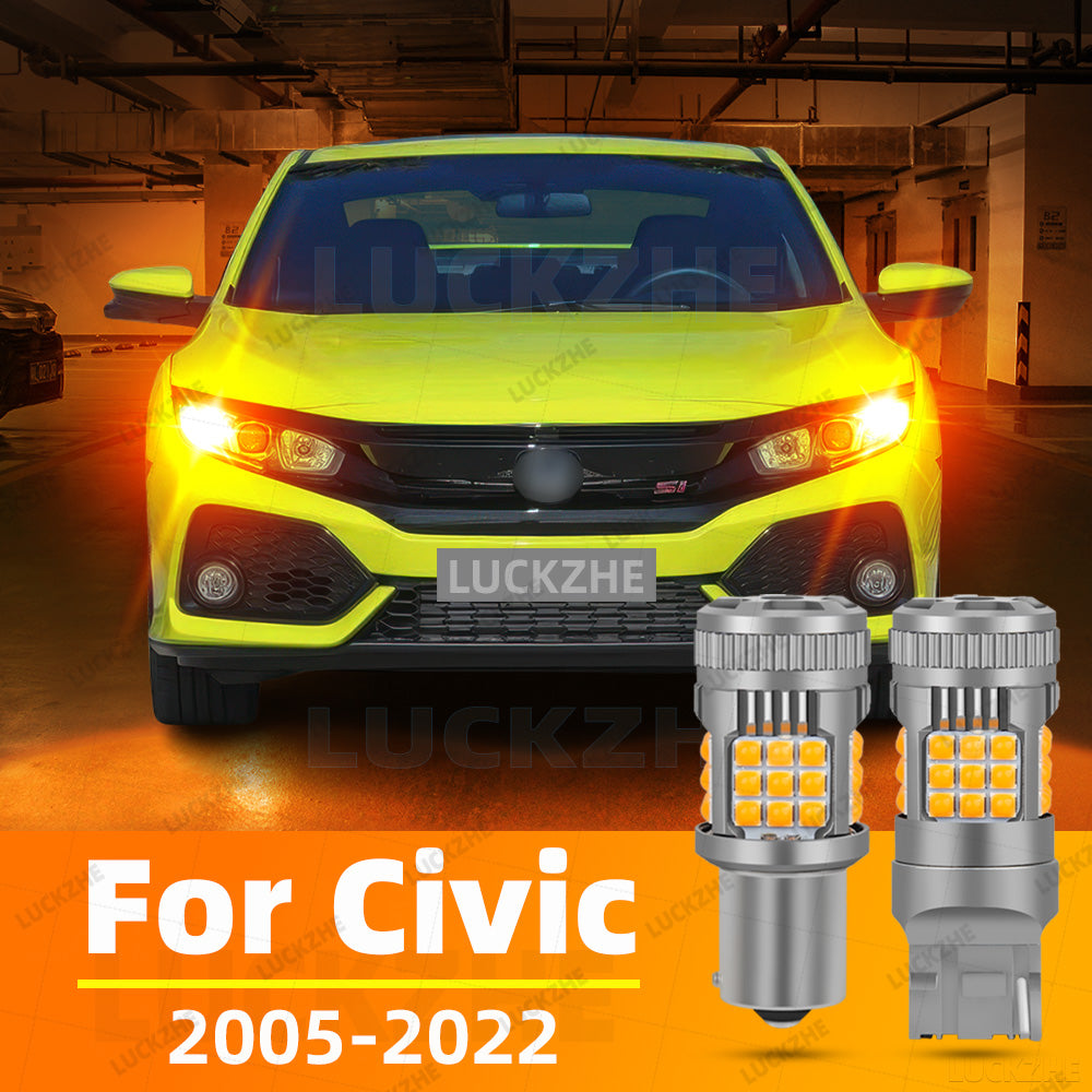 AutoGlowLED Turn Signal LED Lights for Honda Civic 8th 9th 10th Gen 2005-2022