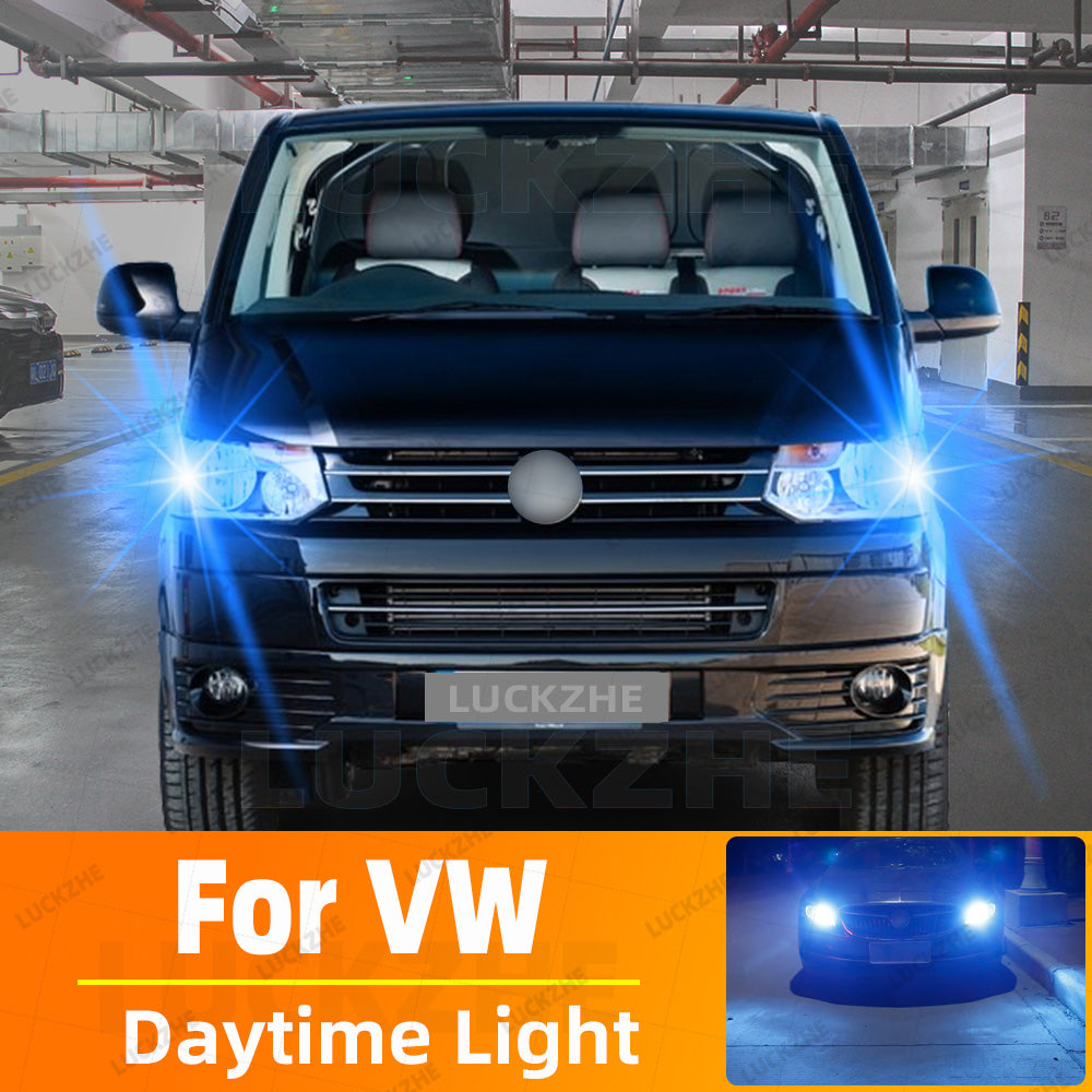 AutoGlowLED W21W 7440 LED Daytime Running Light Bulbs No Error for VW