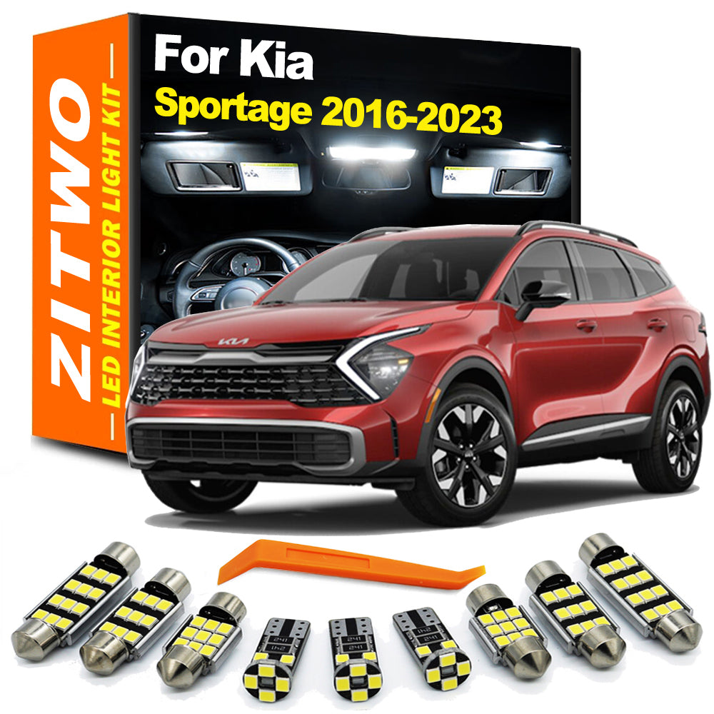 AutoGlowLED LED Interior Light Kit for Kia Sportage 4/5 2016-2023 11Pcs