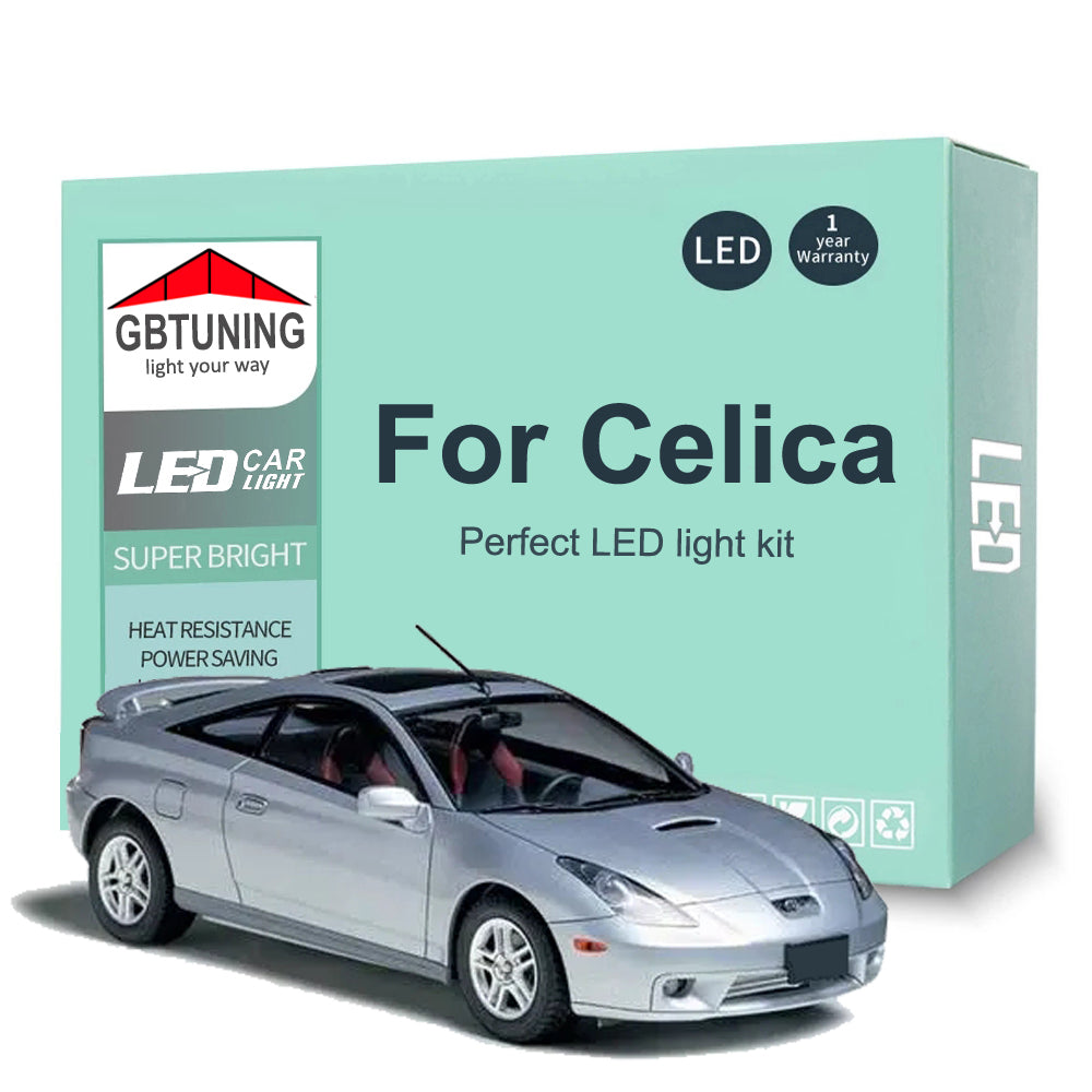 AutoGlowLED LED Interior Light Kit for Toyota Celica 1990-2006 Canbus