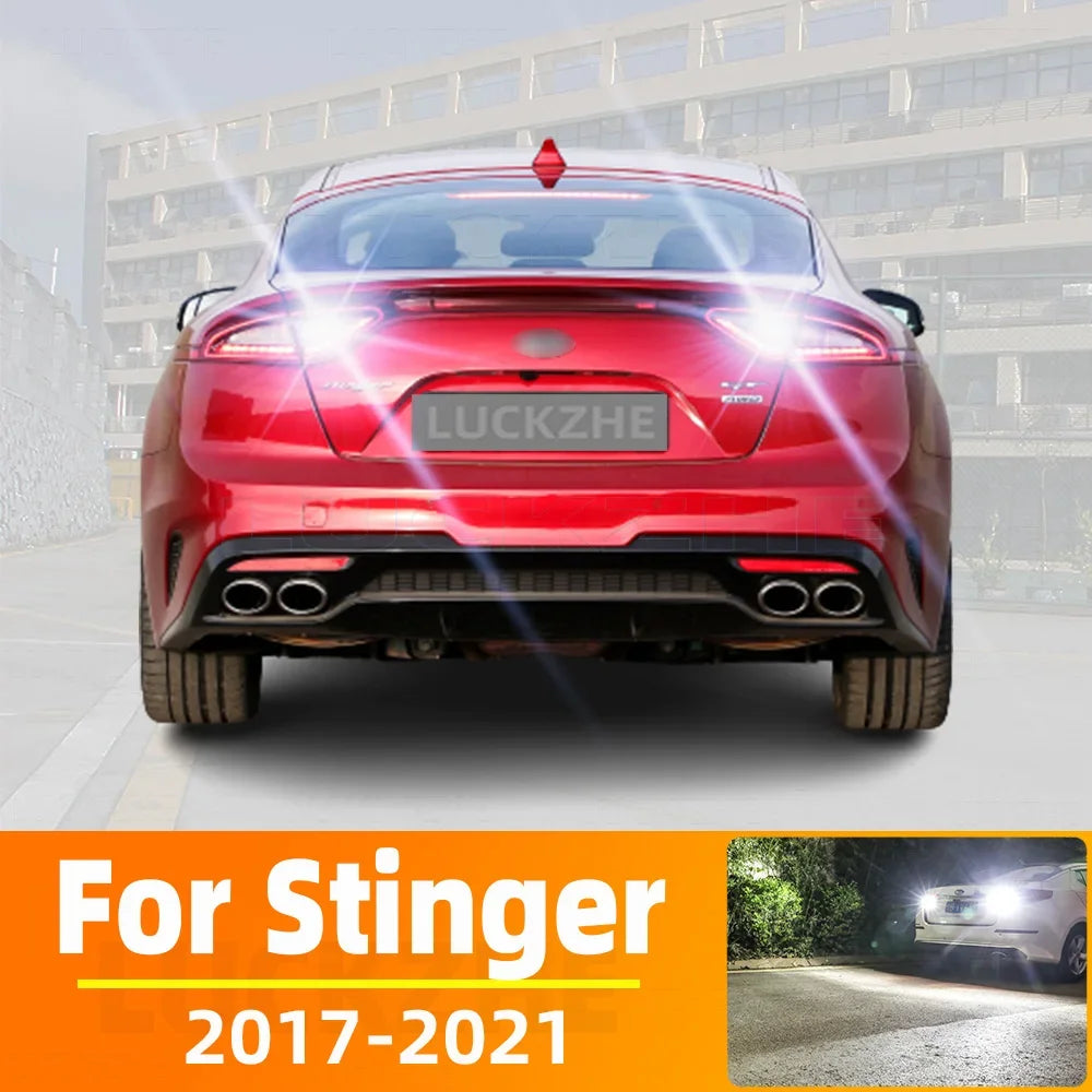 AutoGlowLED LED Reverse Light for Kia Stinger 2017-2021, 2pcs