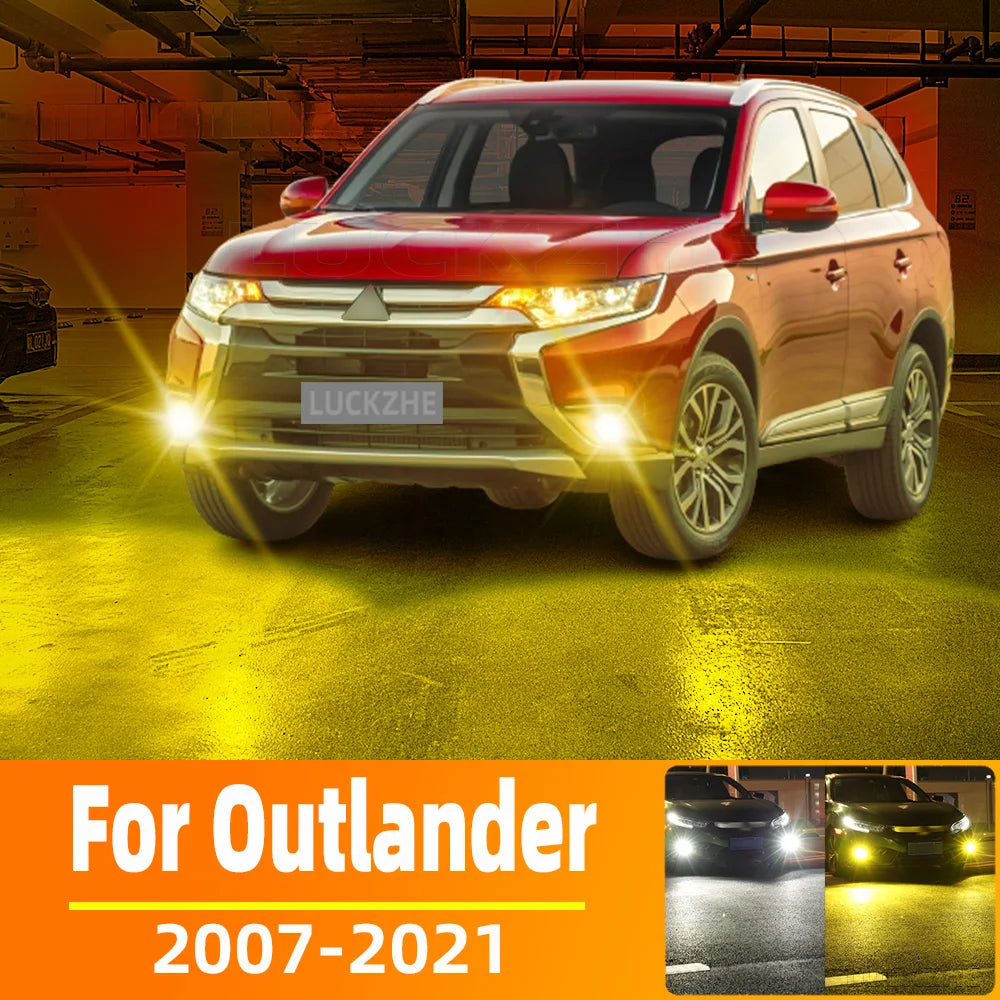 AutoGlowLED LED Fog Lamp Bulbs for Mitsubishi Outlander 2007-2021