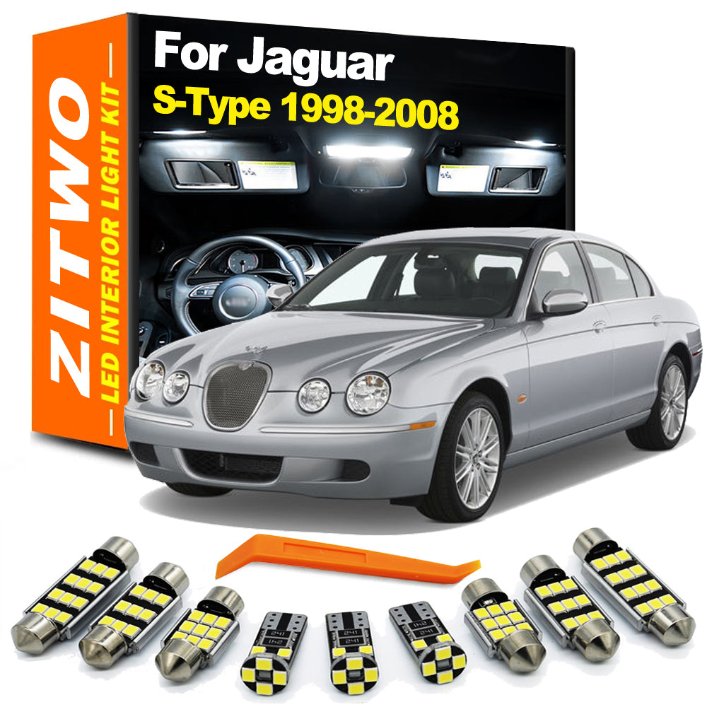 AutoGlowLED Interior LED Light Kit for Jaguar S-Type 1998-2008