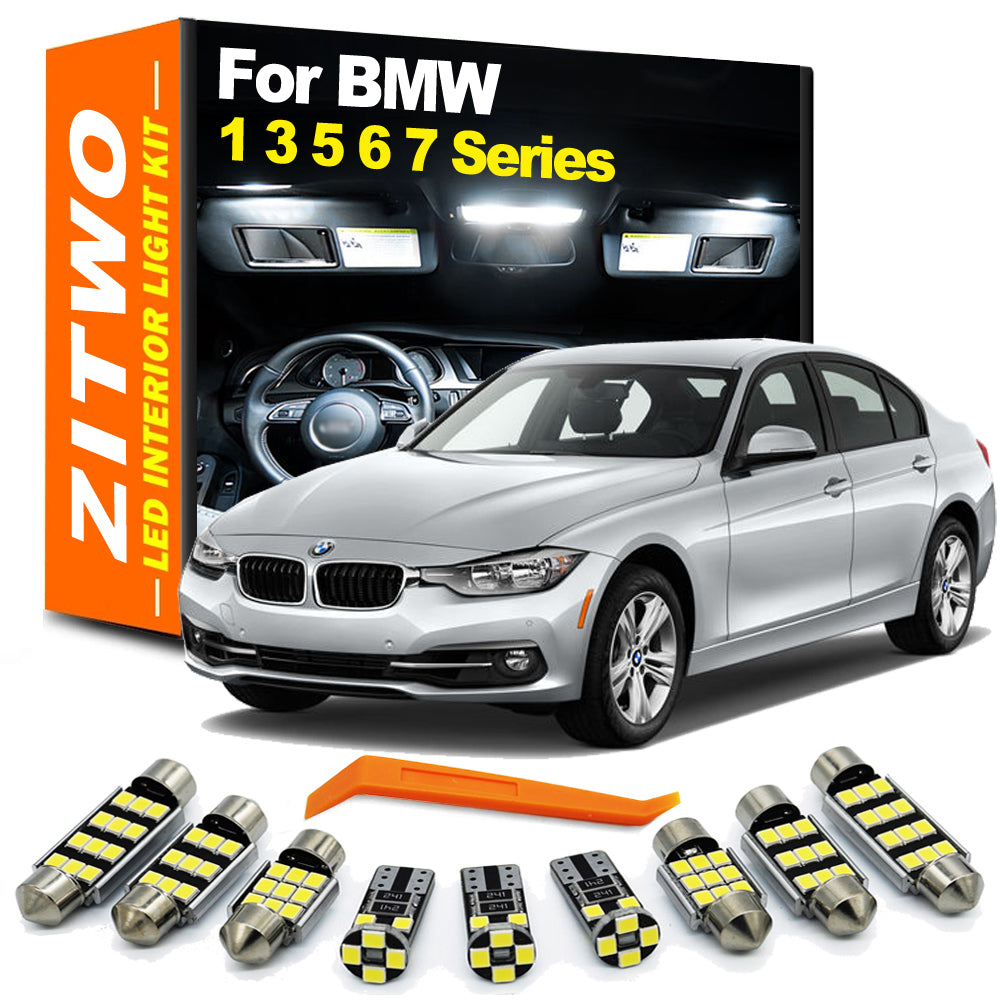 AutoGlowLED Full Interior LED Kit for BMW E87 E81 F20 F21 E36 E46 E90 E91 E92 E93 F30 F31 E39 E60 F10