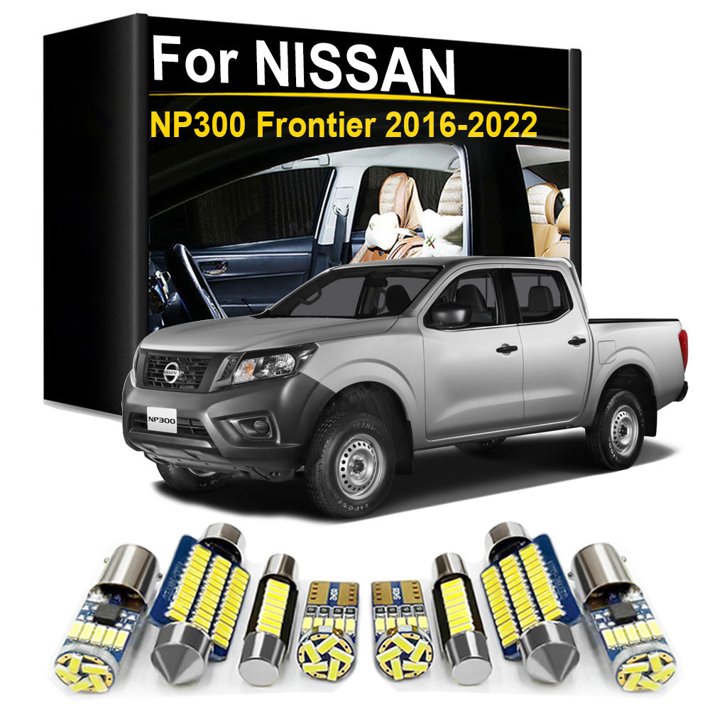 AutoGlowLED Interior LED Light Kit for Nissan NP300 Frontier 2016-2022 Canbus