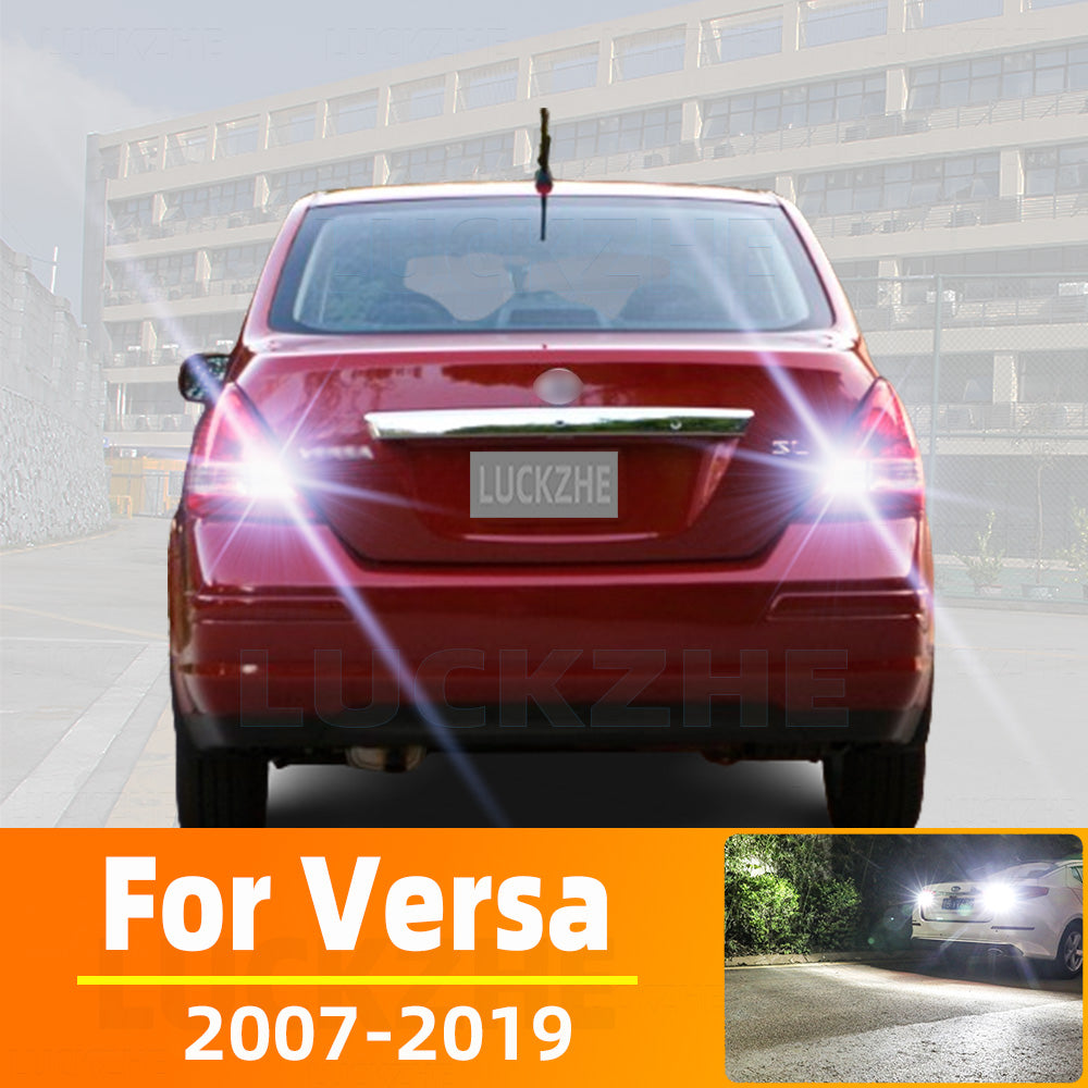 AutoGlowLED LED Reverse Light for Nissan Versa 2007-2019, 2pcs Backup Lamp