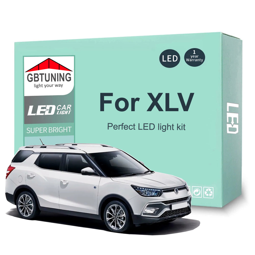 AutoGlowLED 11Pc LED Interior Light Kit for Ssangyong XLV Tivoli XLV 2016-2020 Canbus