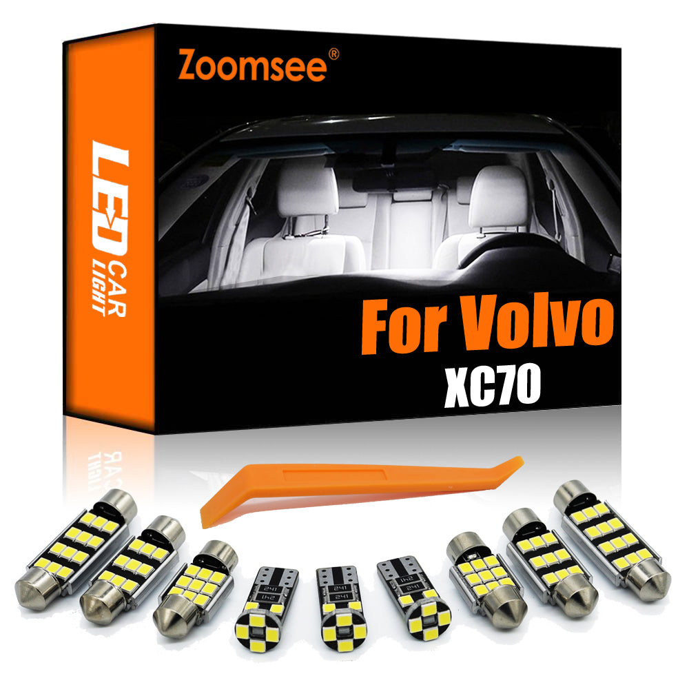AutoGlowLED Interior LED Light Kit for Volvo XC70 2002-2017 Canbus No Error