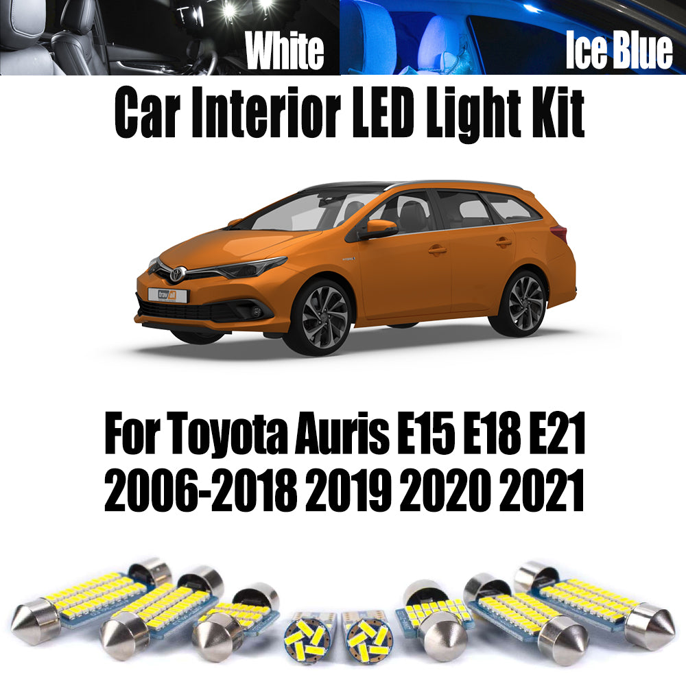 AutoGlowLED Canbus Interior LED Light Kit for Toyota Auris E15 E18 E21