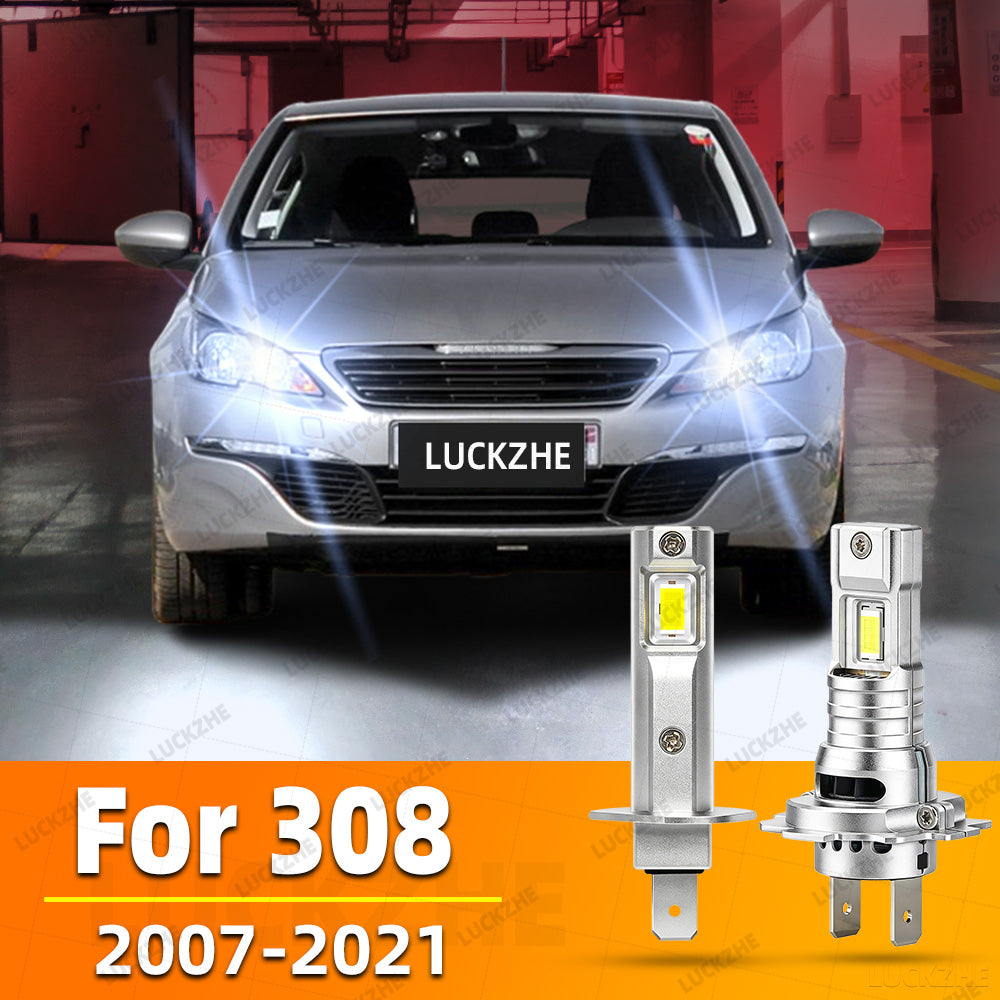 AutoGlowLED LED Interior Light Kit for Peugeot 308 2007-2021 Canbus Bulb