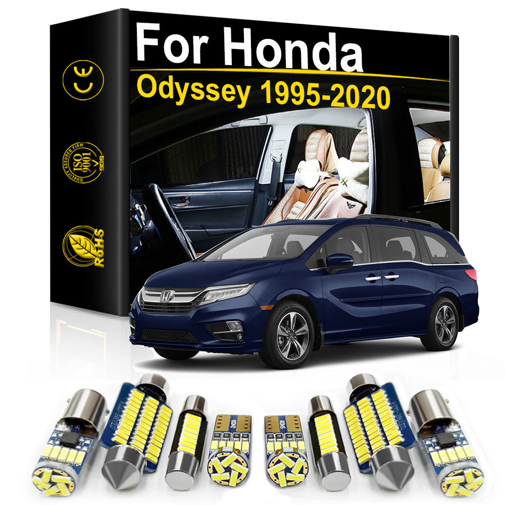 AutoGlowLED Interior LED Light Kit for Honda Odyssey 1995-2020 Canbus
