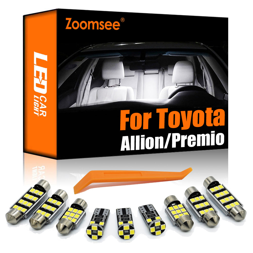 AutoGlowLED Interior LED Light Kit for Toyota Allion Premio T24 T26 2001-2017 Canbus