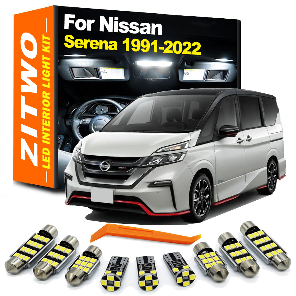 AutoGlowLED LED Interior Light Kit for Nissan Serena C23-C27 1991-2022