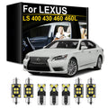 AutoGlowLED Interior LED Light Kit for LEXUS LS 1990-2017 Canbus Error Free