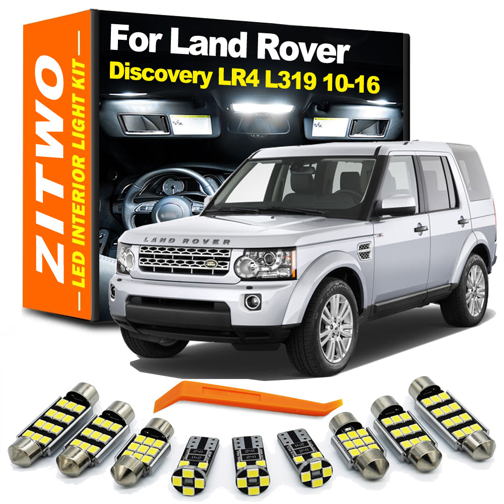 AutoGlowLED 21-Piece LED Interior Light Kit for Land Rover Discovery 4 LR4 2010-2016