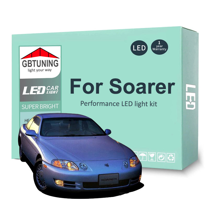 AutoGlowLED Canbus Interior LED Light Kit for Toyota Soarer Z10 Z20 Z30 1981-2000