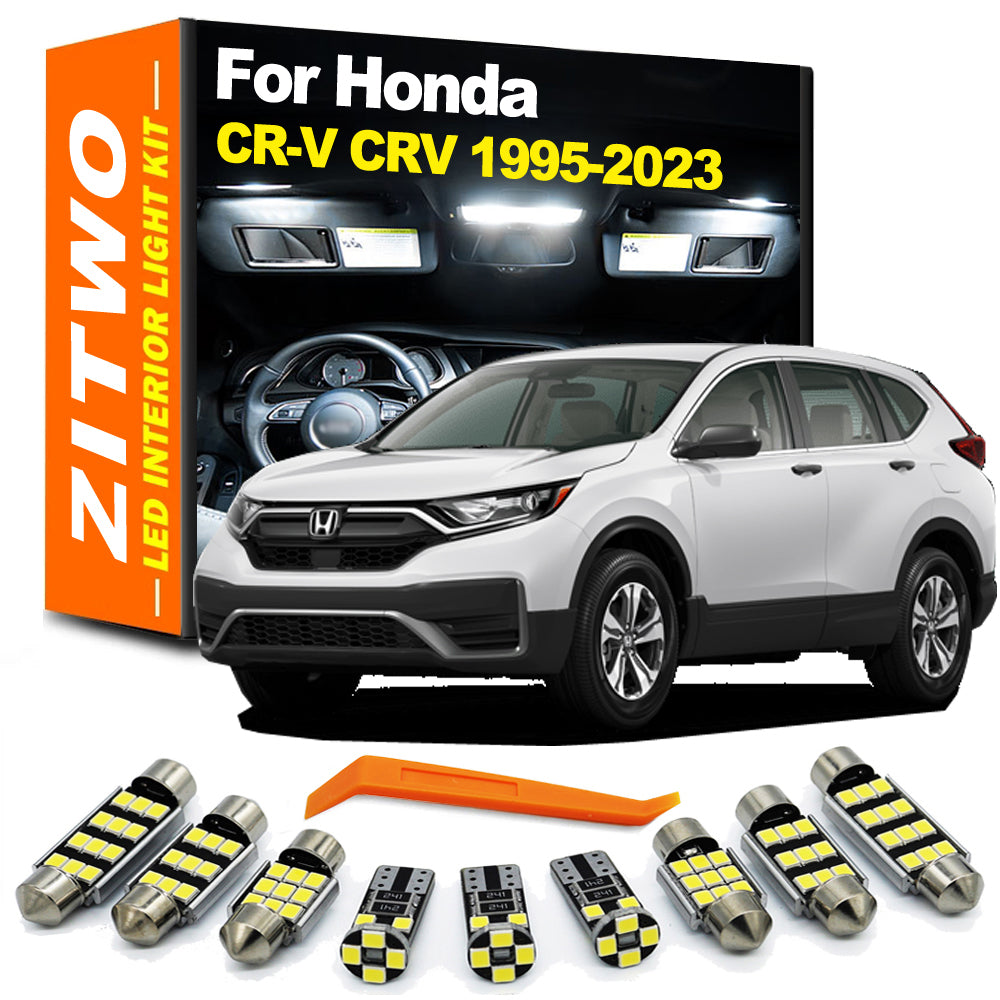 AutoGlowLED Canbus LED Interior Light Kit for Honda CR-V 1995-2022