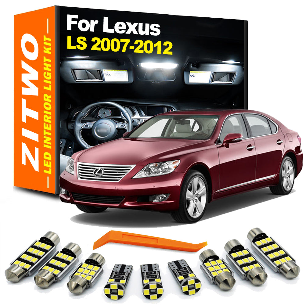 AutoGlowLED 21Pcs LED Interior Light Kit for Lexus LS460 LS600h 2007-2012
