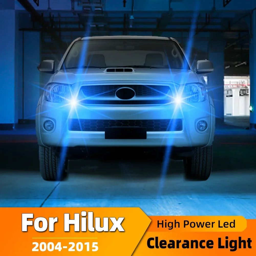 AutoGlowLED LED Parking Light for Toyota Hilux 2004-2015, 2pcs Clearance Lamp