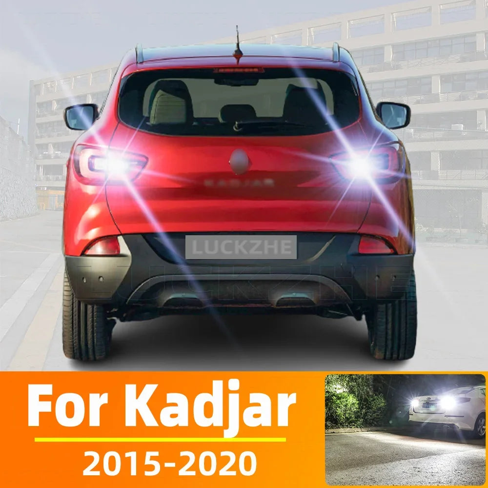 AutoGlowLED LED Reverse Light Kit for Renault Kadjar 2015-2020, 2pcs