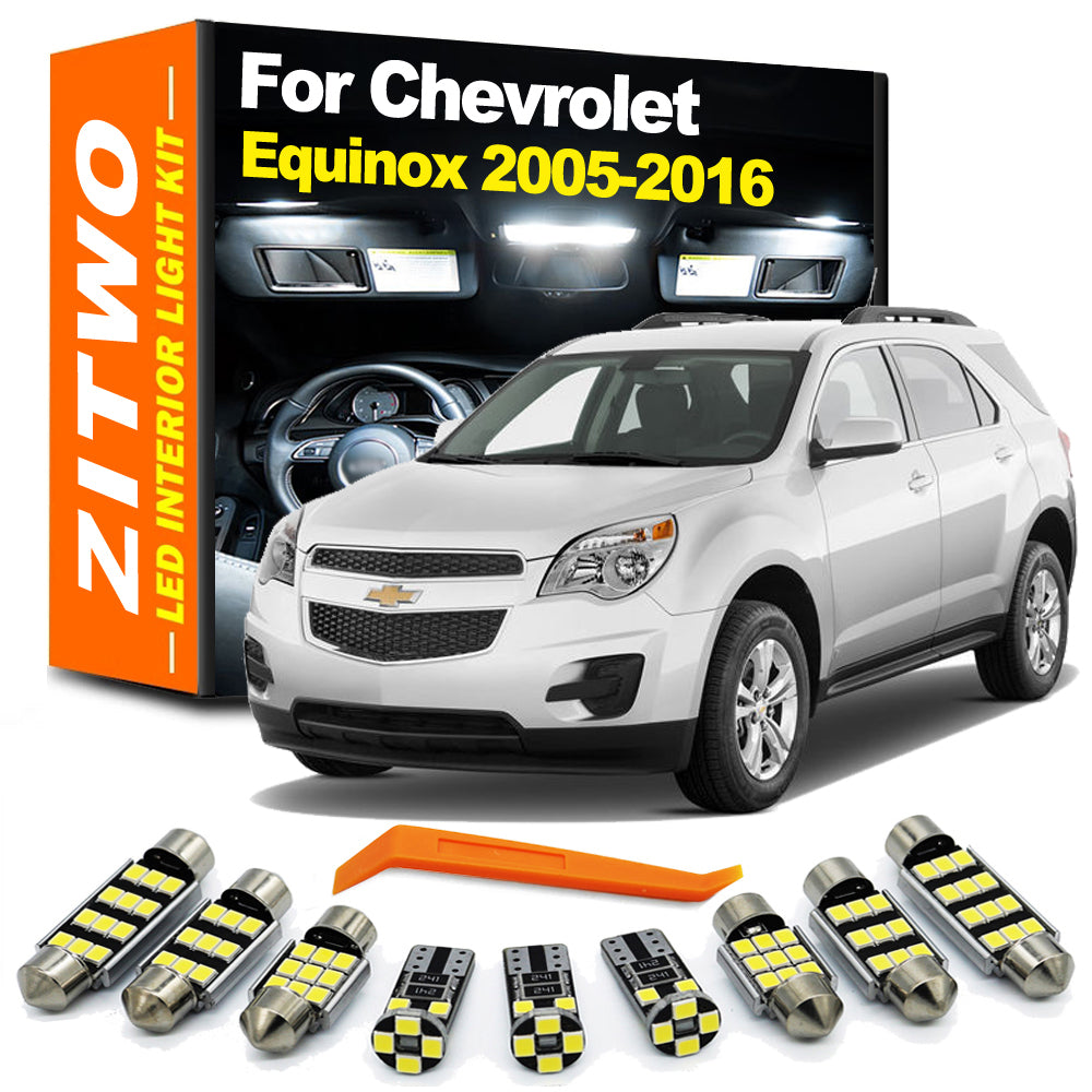 AutoGlowLED LED Interior Light Kit for Chevy Equinox 2005-2016